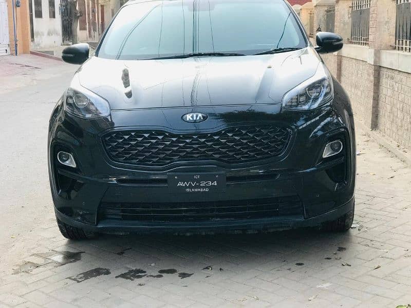 KIA Sportage 2021/2022 AWD all black | Only 1 fender is dry shower 0