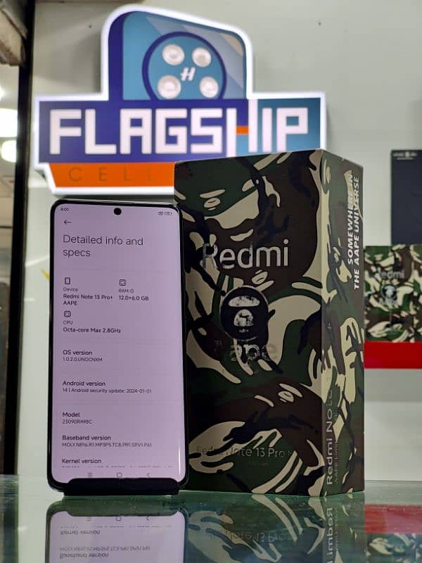 Remdi Note 13 Pro Plus Aape Edition Non Pta Non Active 12GB 512GB 0