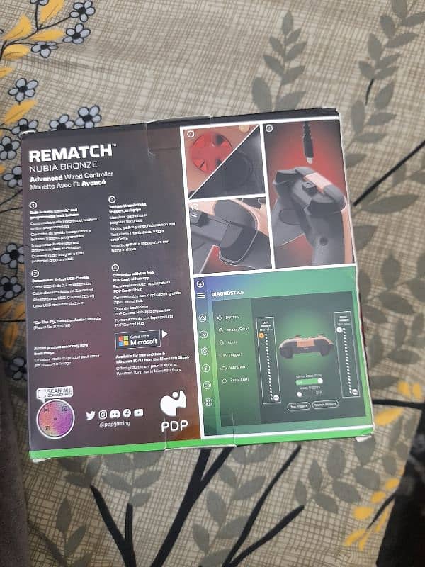 Rematch Nubia Bronze Advanced Wired controler 1