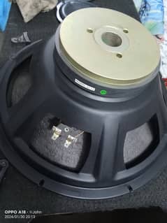 1,Pair Speakers, 15"