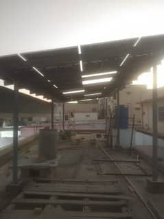 solar panel structure installation