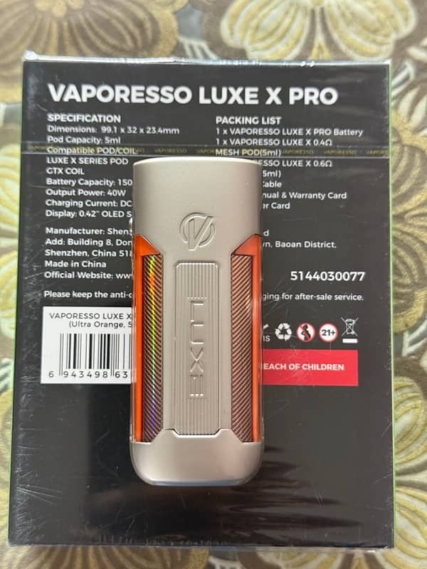 Vaporesso Luxe X Pro 5