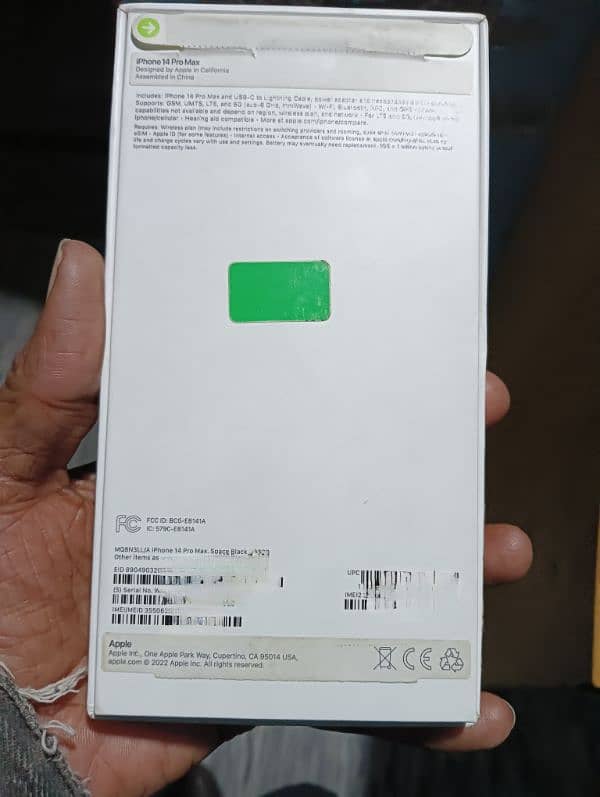 iphone 14 pro max 128 GB 10