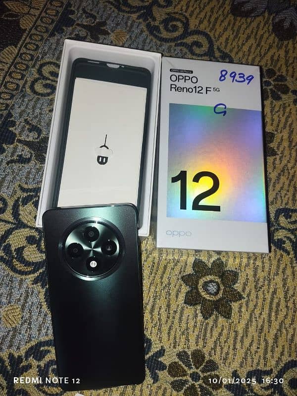 OPPO Reno 12f 5g brand new just open box 0