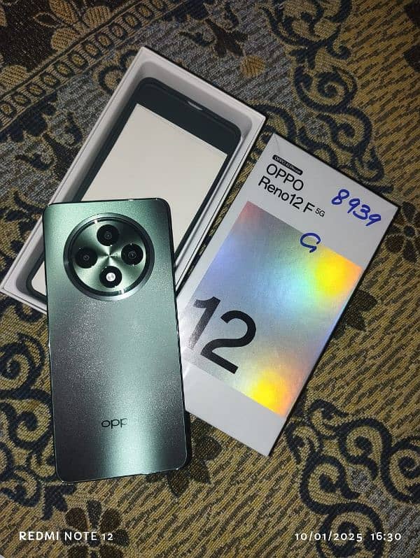 OPPO Reno 12f 5g brand new just open box 2