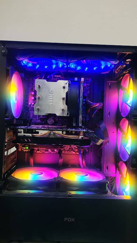 gaming pc rgb core i7 4th gen with rx 580 8gb pubg tekken editing 1