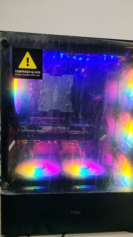 gaming pc rgb core i7 4th gen with rx 580 8gb pubg tekken editing 6