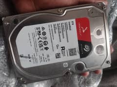 SEAGATE IRONWOLF 8TB HARD DRIVE 7200RPM