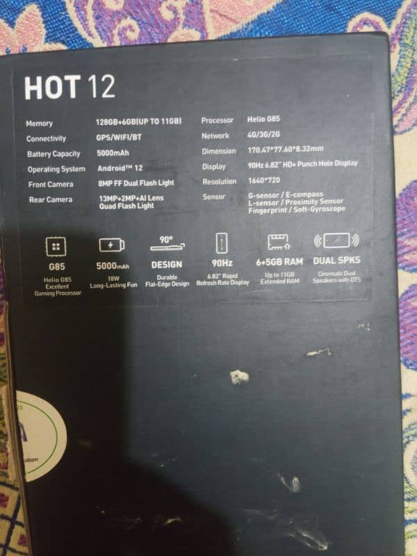 hot 12 infinx for sale 7