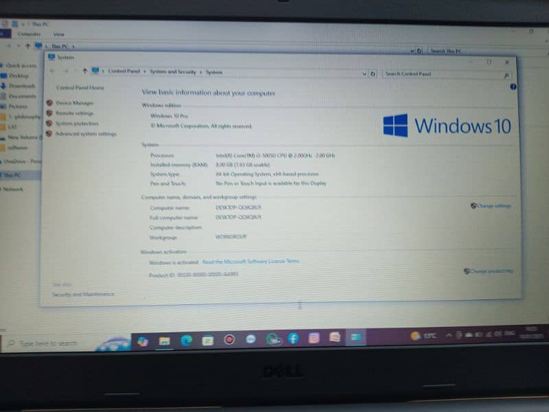 Dell Latitude 3350 Intel Core i3 i3-5005U 3