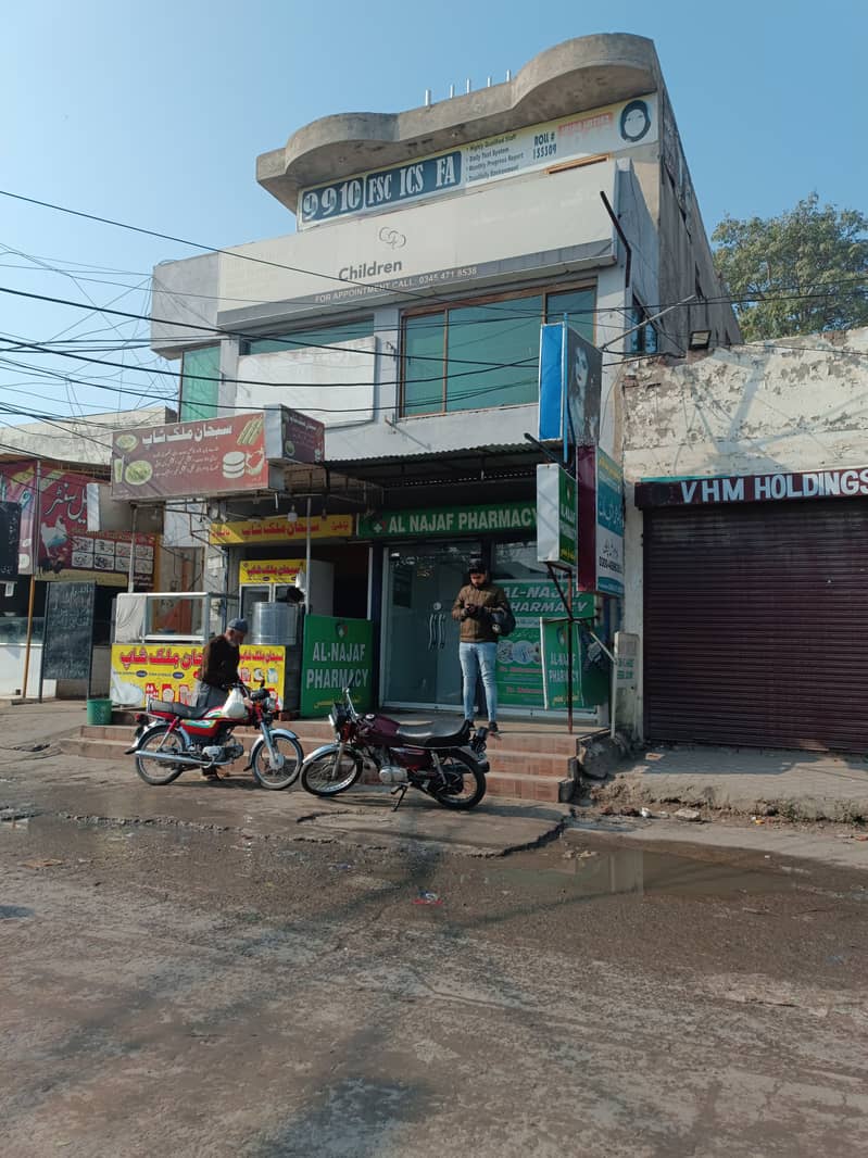 commercial building available for rent at ideal location in Johar Town 3