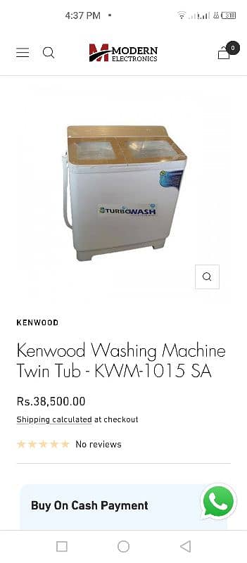 brand New Semi automatic washing machine 3