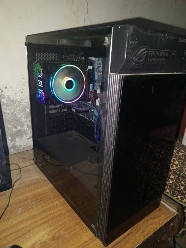 Gaming PC Intel i7 3770 custom argb casing 2