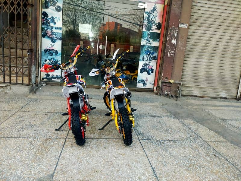 124cc Sports Mini Dirt Bikes &Atv Quad Delivery In All Pakistan 4