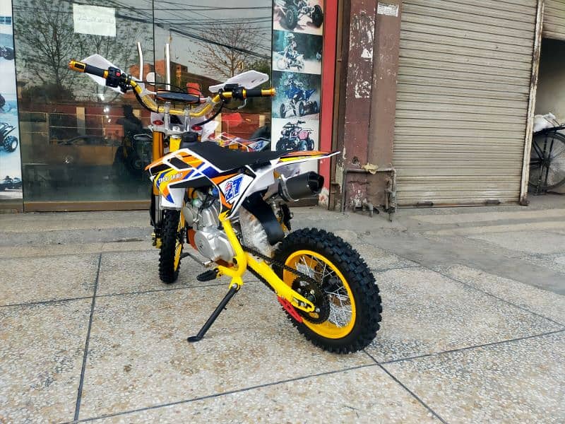 124cc Sports Mini Dirt Bikes &Atv Quad Delivery In All Pakistan 5