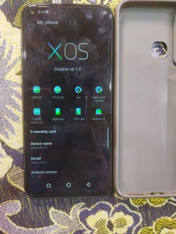 Infinix hot 9 4/128 official PTA approved all okay no any fault 0