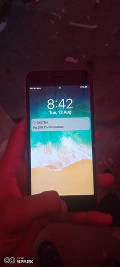 I phone 6 plus 64GB all OK lock secrn desbaled