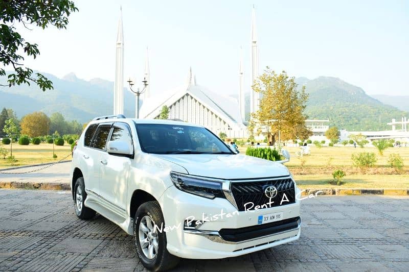 Prado , Revo , V8 , Audi , BRV Coaster | Hi-Ace | Rent A Car Islamabad 0