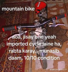 mountain bike