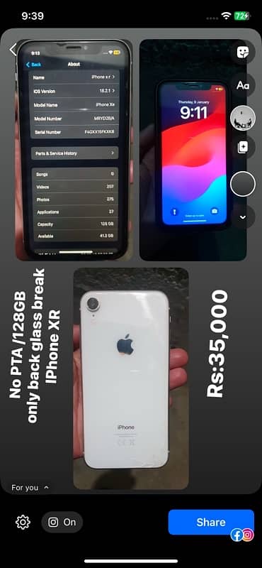 IPhone XR 3