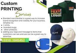 Printing services / custom printing / T-Shirts & mug with Logo Print