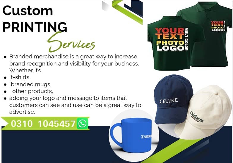 Printing services / custom printing / T-Shirts & mug with Logo Print 0