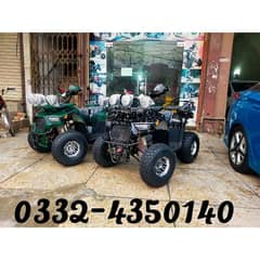 150cc Audi Style Atv Quad 4 Wheels Bikes Delivery In All Pakistan