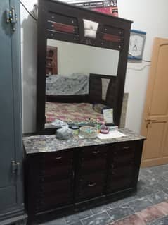 Wooden Bed Set