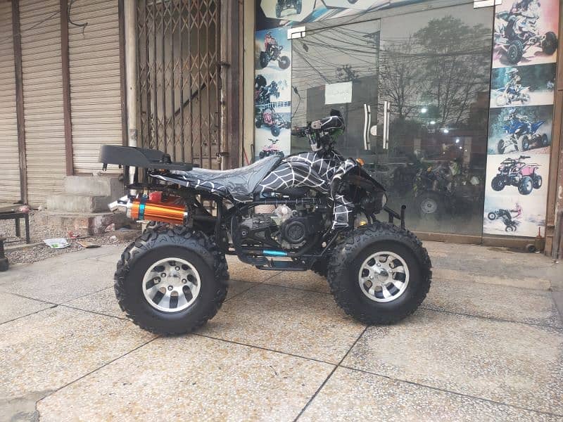 250cc Sports Raptor Auto Engine Atv Quad Bikes Delivery In All Pak 5