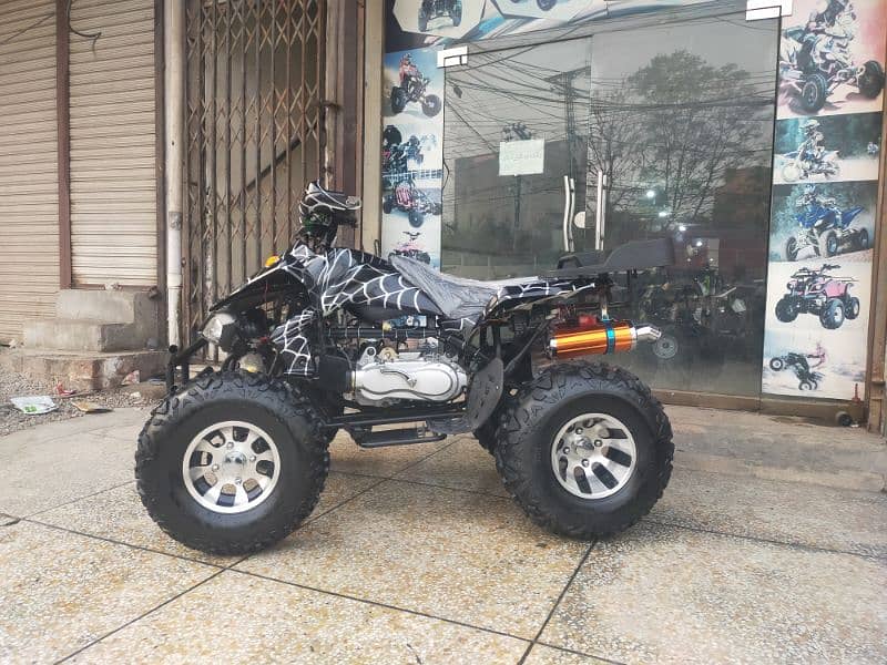 250cc Sports Raptor Auto Engine Atv Quad Bikes Delivery In All Pak 9