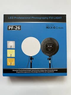 Professional LED Studio Fill Light with three different color mode