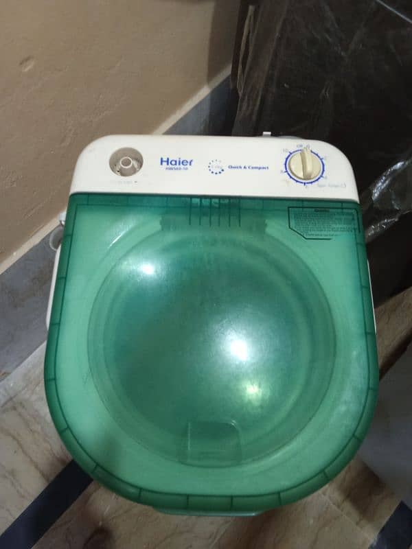 HAIER DRYER FEW MONTHS USED/CARRY 10KG washing machine 3