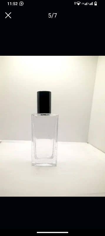 perfume Empty Glass bottle 11