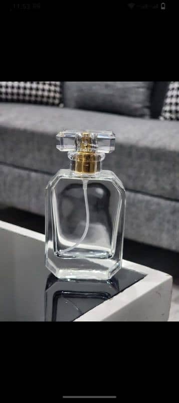 perfume Empty Glass bottle 14