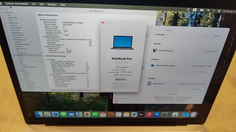 MacBook Pro M1 2020 16/512 3