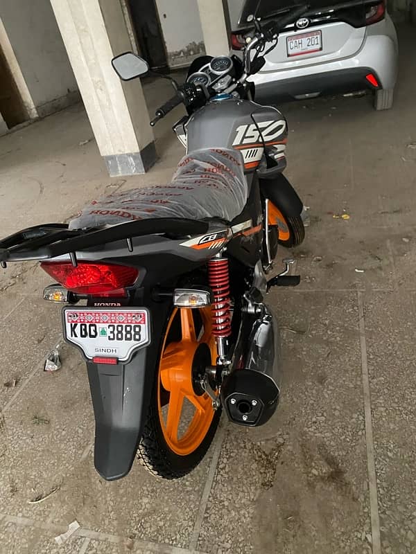 honda cb 150f 2024 model just 380km used 2