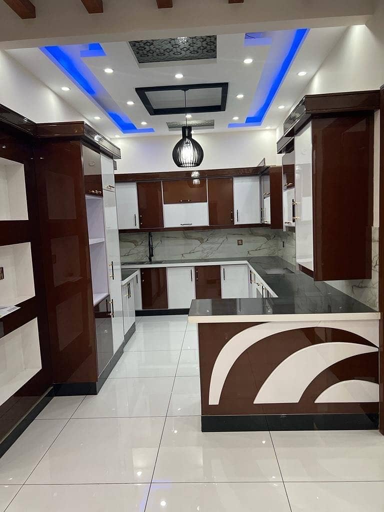 (Chance Deal) 40 Feet Road Brand New West Open Bungalow On Most Vip Location For Sale 7