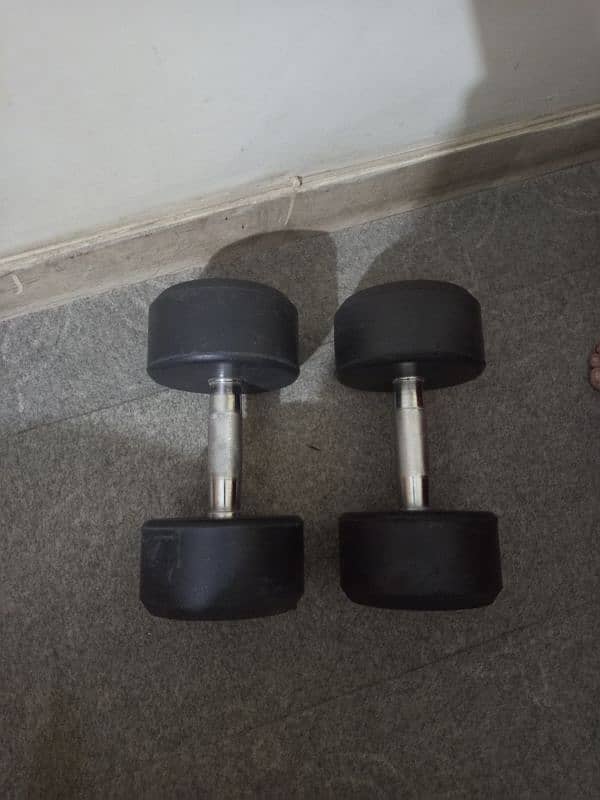 8 kg dumble rubber coated 1