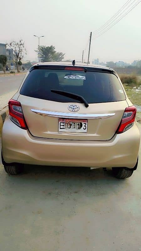 Toyota Vitz 2017.2014. then better City cultus mehran days Mira 0