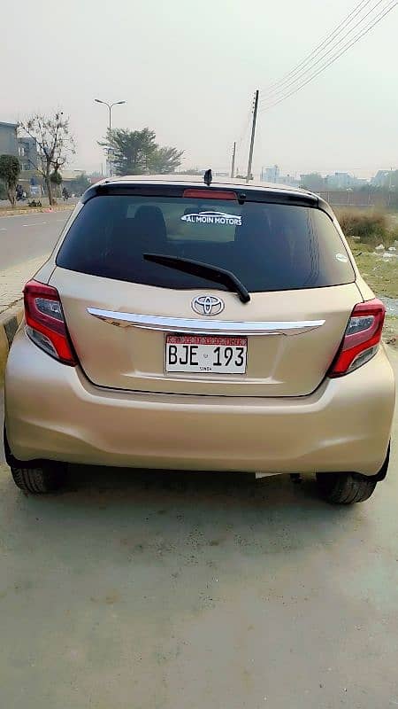 Toyota Vitz 2017.2014. then better City cultus mehran days Mira 6