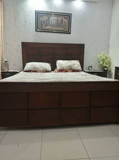 DoubleBed + side tables