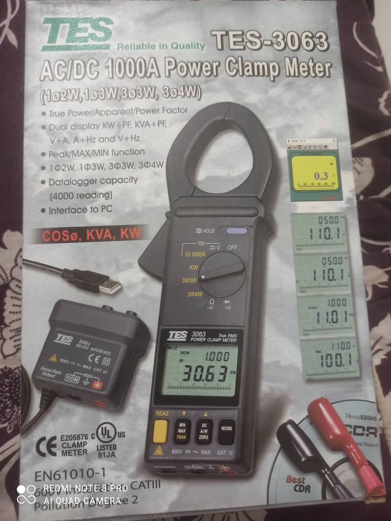 Power Clamp Meter 0