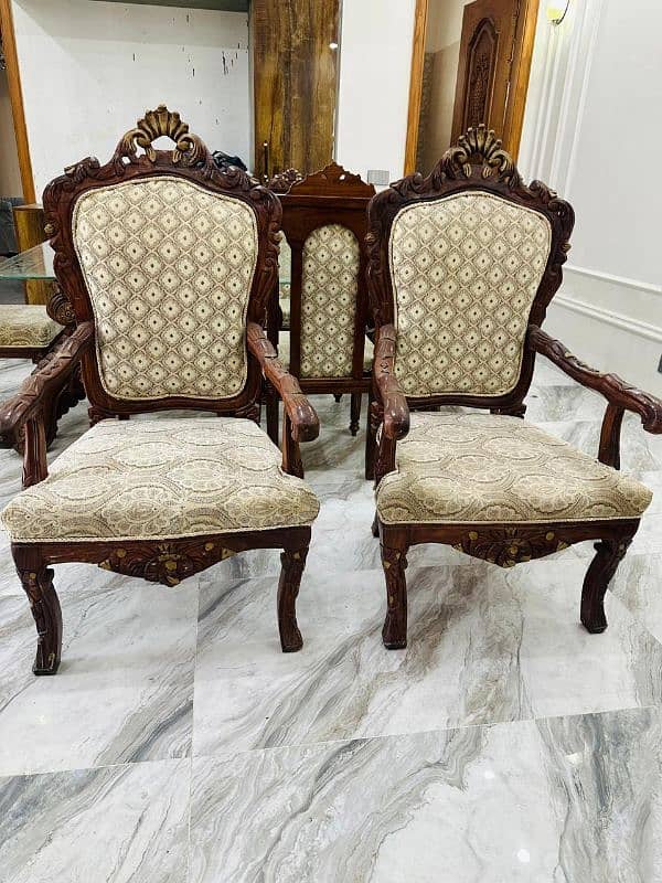 Wooden Sofa Set & Dining Set 4