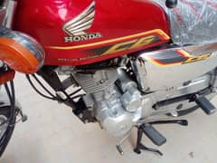 Honda 125 Hyderabad number 22 model