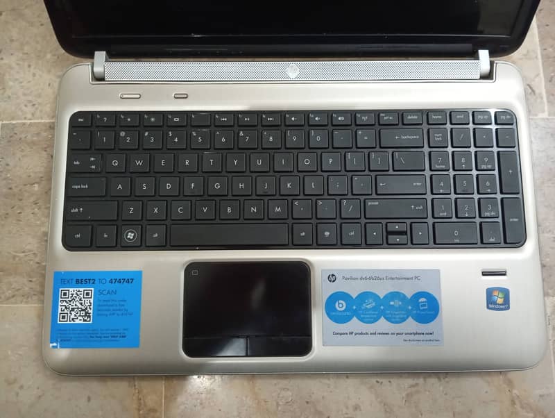 Hp Pavilion dv6 core i7, (2ND generation)08gb,500gb 6