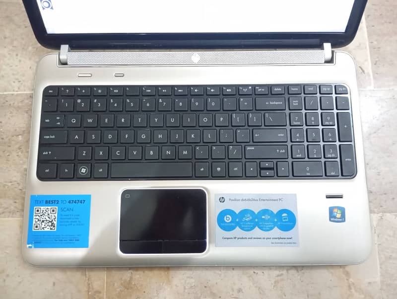 Hp Pavilion dv6 core i7, (2ND generation)08gb,500gb 9