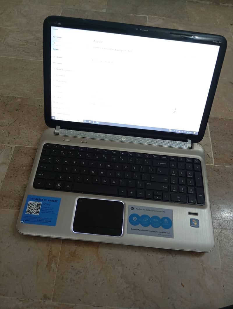 Hp Pavilion dv6 core i7, (2ND generation)08gb,500gb 12