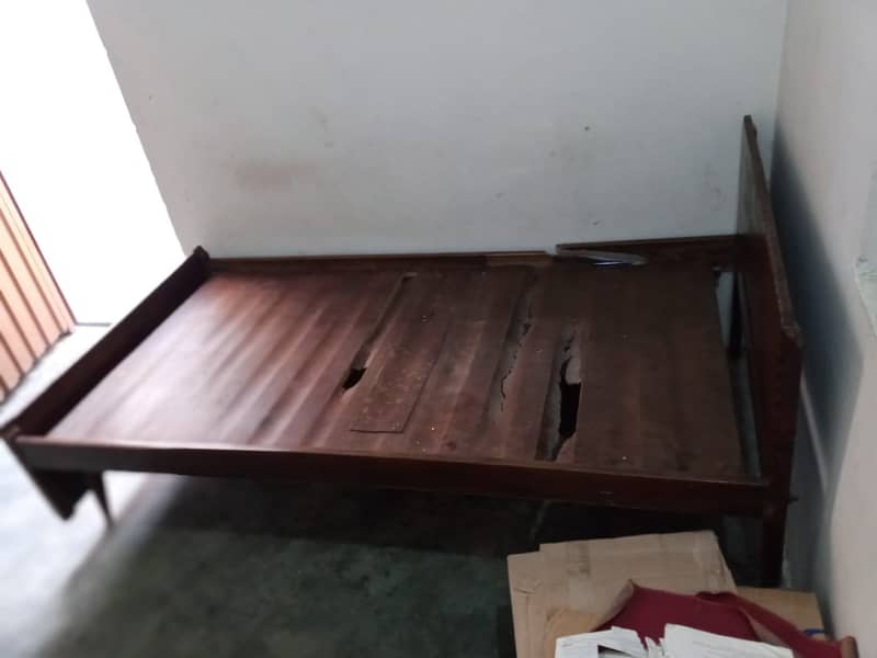 Pure wood (Taali)Single bed for Sale 3