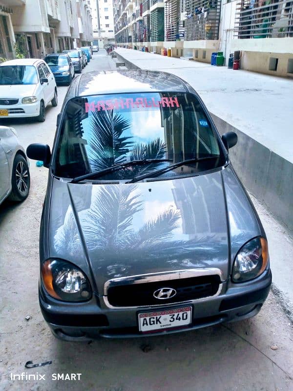 Hyundai Santro executive 2004 model 6