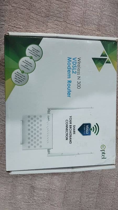 PTCL (ZTE) ADSL 2 Router 300N 0